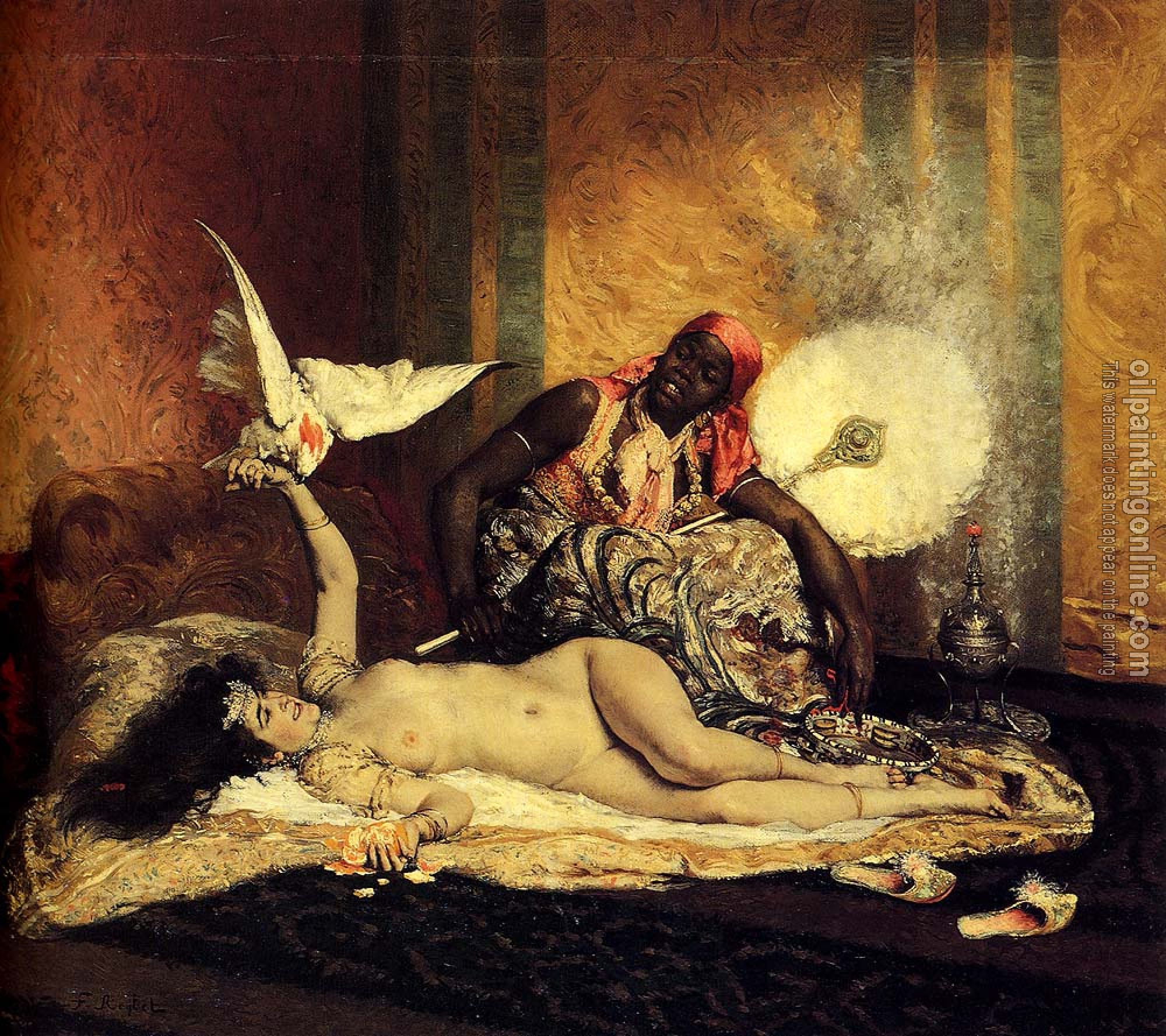 Ferdinand Roybet - Odalisque